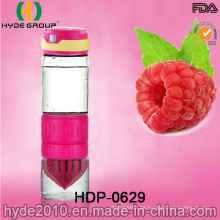 2016 bunte BPA frei Glas Fruit Infusion Wasserflasche (HDP-0629)